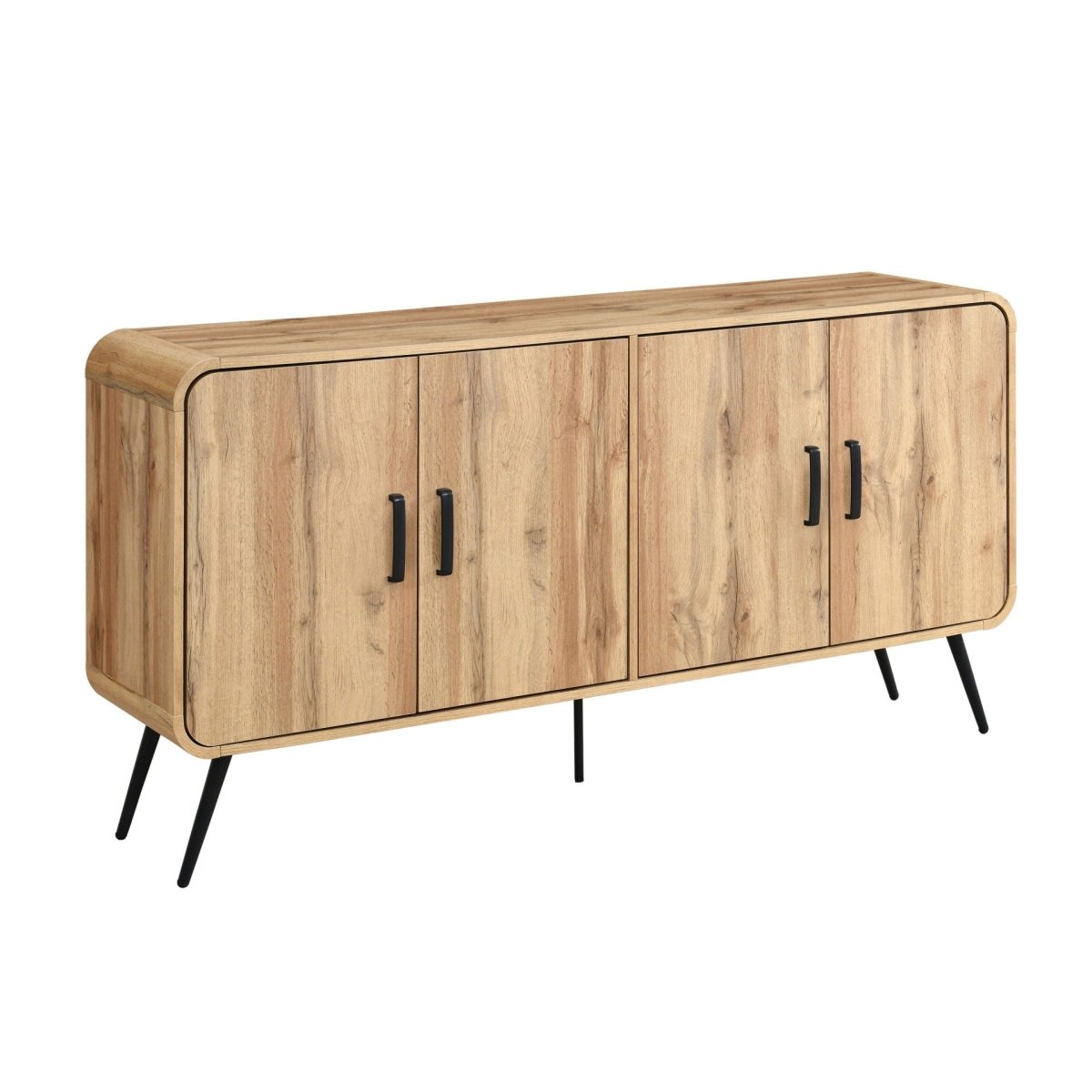 Rowan - 63" Sideboard/TV Console - Natural TV Stands by New Classic - Walls Furniture & Mattress