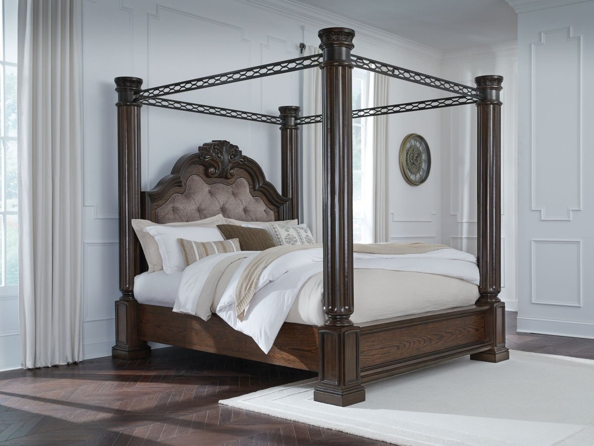 Maylee - Canopy Bed Canopy Beds by Signature Design by Ashley® - Walls Furniture & Mattress