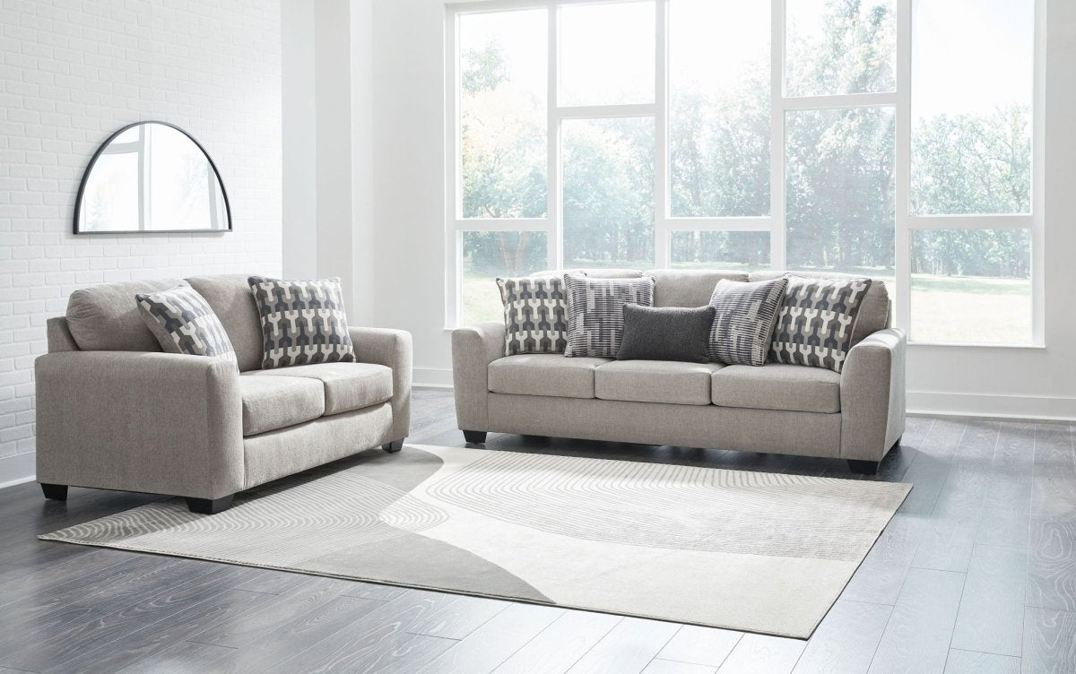 Avenal Park - Living Room Set Stationary Chair & Ottoman by Signature Design by Ashley® - Walls Furniture & Mattress