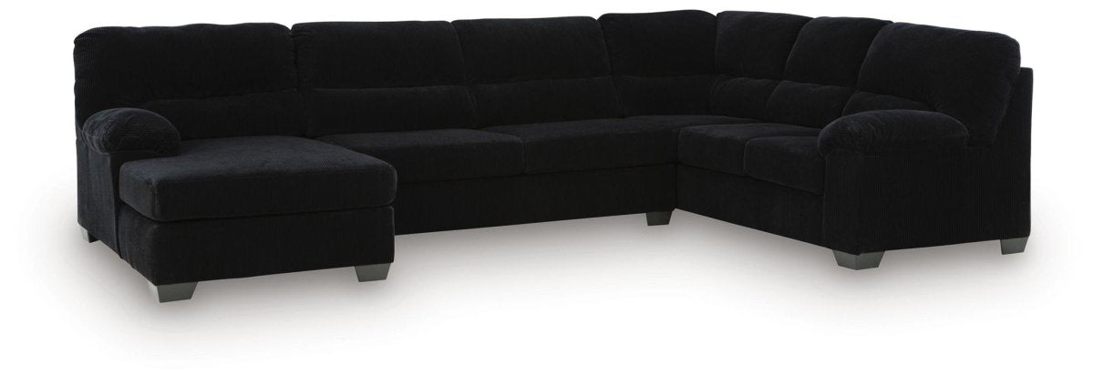 SimpleJoy - Sectional Stationary Sectionals by Signature Design by Ashley® - Walls Furniture & Mattress