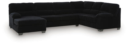 SimpleJoy - Sectional Stationary Sectionals by Signature Design by Ashley® - Walls Furniture & Mattress