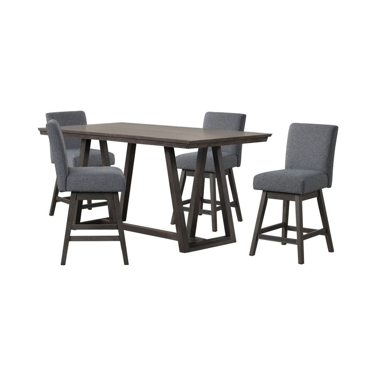 High Line - Counter Dining Set 5 Piece Dining Room Sets by New Classic - Walls Furniture & Mattress