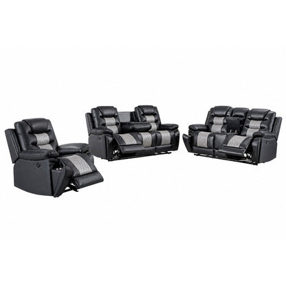 Nikko - Reclining Sofa Set Reclining Sofas & Loveseats by New Classic - Walls Furniture & Mattress