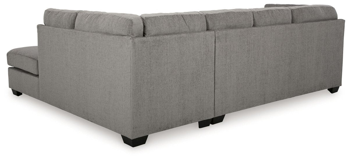 Lanelly - Alloy - 2 - Piece Sectional With Raf Corner Chaise Stationary Sectionals by Signature Design by Ashley® - Walls Furniture & Mattress