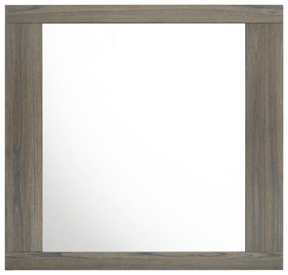 Fenwick - Dresser Mirror - Gray Oak Bedroom Mirrors by Coaster Fine Furniture - Walls Furniture & Mattress