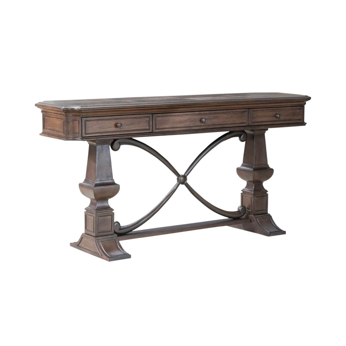Provence Park - Sofa Table - Brown Sofa Tables by Liberty Furniture - Walls Furniture & Mattress
