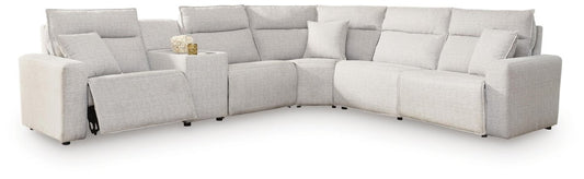 Modmax II - Reclining Sectional - Stone Reclining Sectionals by Signature Design by Ashley® - Walls Furniture & Mattress