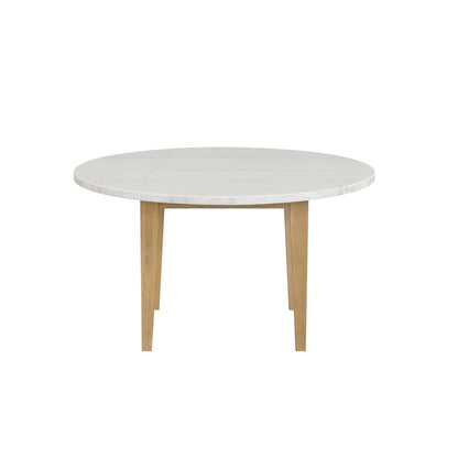 Essence - 54" Round Dining Table With Marble Top Dining Tables by New Classic - Walls Furniture & Mattress