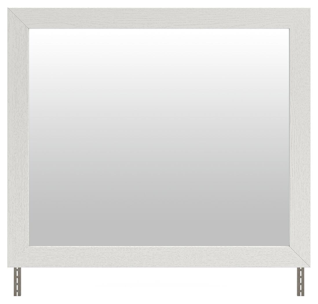 Savonport - Bedroom Mirror - White Mirrors by Benchcraft® - Walls Furniture & Mattress