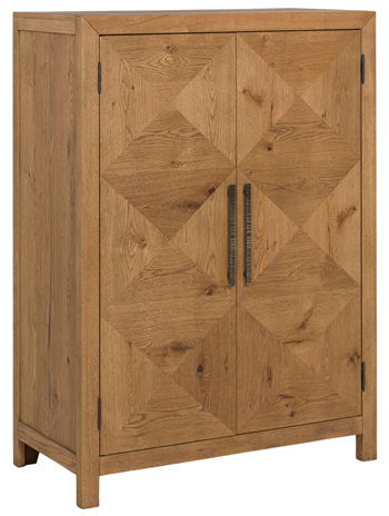 Clayburns - Bar Cabinet - Light Brown Wine Cabinets by Signature Design by Ashley® - Walls Furniture & Mattress