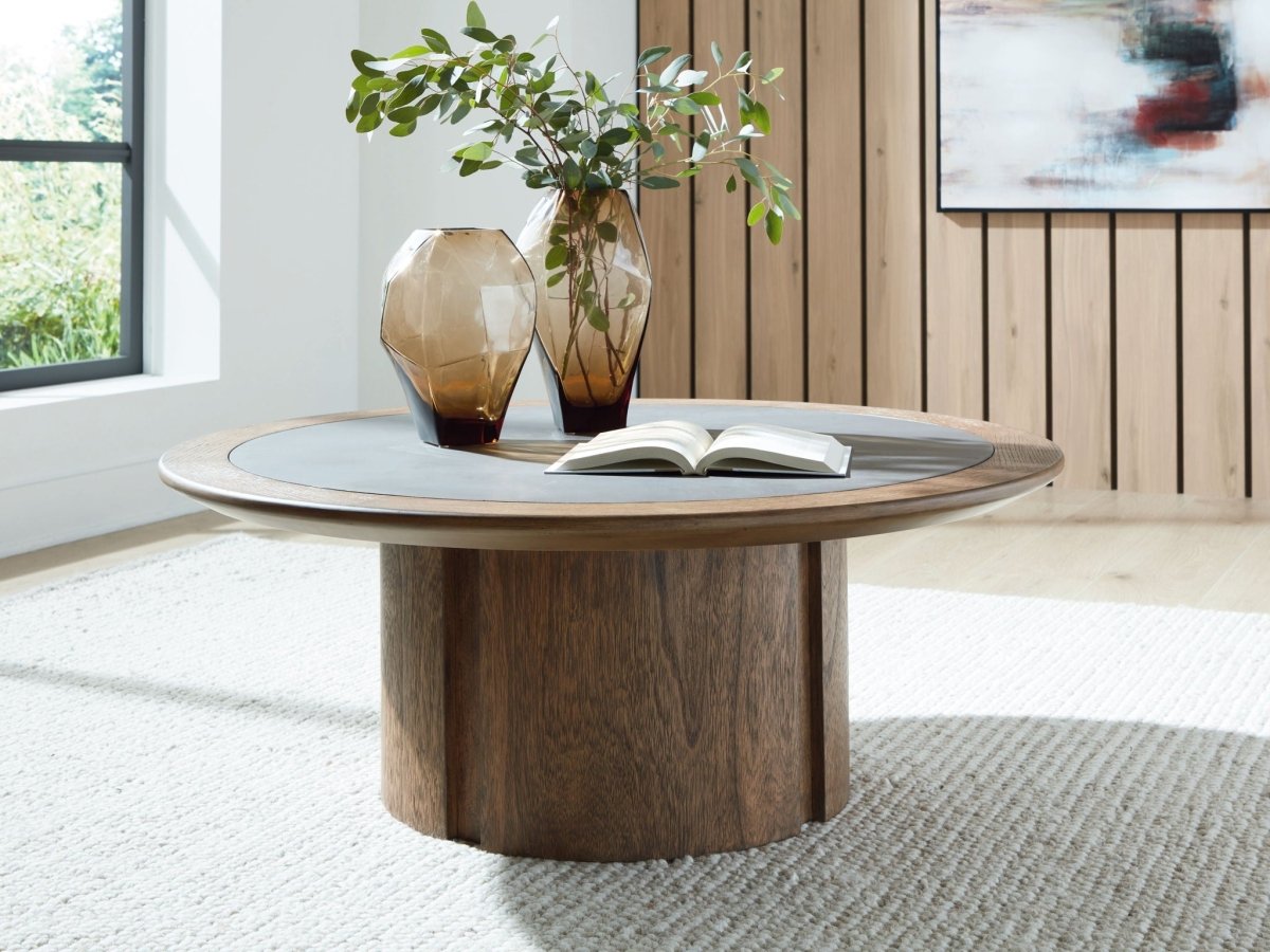 Dontayne - Round Table End Tables by Signature Design by Ashley® - Walls Furniture & Mattress