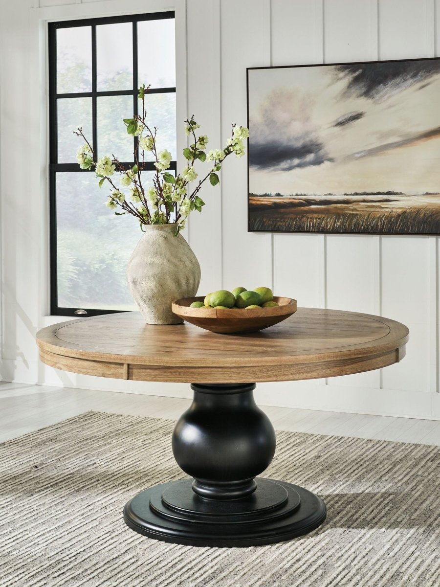 Ridgester - Dining Table - Light Brown Dining Tables by Benchcraft® - Walls Furniture & Mattress