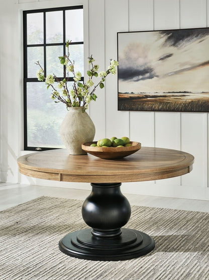 Ridgester - Dining Table - Light Brown Dining Tables by Benchcraft® - Walls Furniture & Mattress