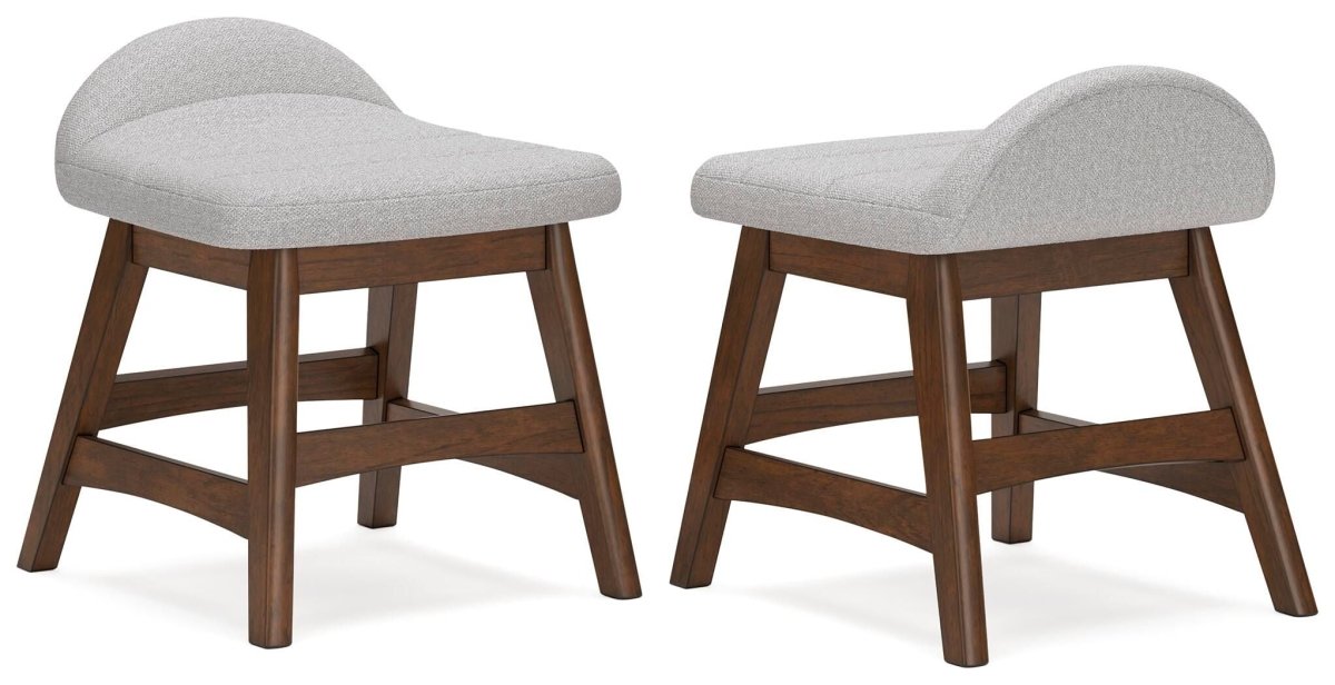 Lyncott - Home Office Desk Chair - Light Gray / Brown Desk Chairs by Signature Design by Ashley® - Walls Furniture & Mattress