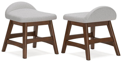 Lyncott - Home Office Desk Chair - Light Gray / Brown Desk Chairs by Signature Design by Ashley® - Walls Furniture & Mattress