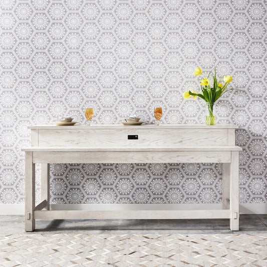 Modern Farmhouse - Console Bar Table Console Tables by Liberty Furniture - Walls Furniture & Mattress