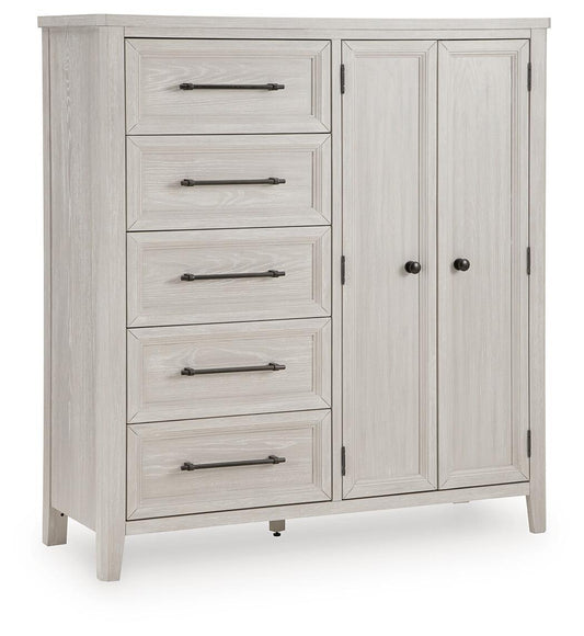 Darbonton - Door Chest - Dove White Door Chests by Signature Design by Ashley® - Walls Furniture & Mattress