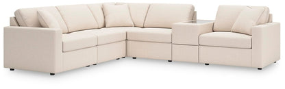 Modmax - Sectional - Oyster Stationary Sectionals by Signature Design by Ashley® - Walls Furniture & Mattress