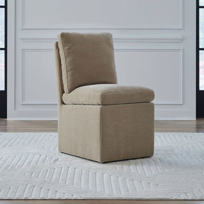 Accent Dining - Accent Dining Chair With Casters Side Chairs by Liberty Furniture - Walls Furniture & Mattress