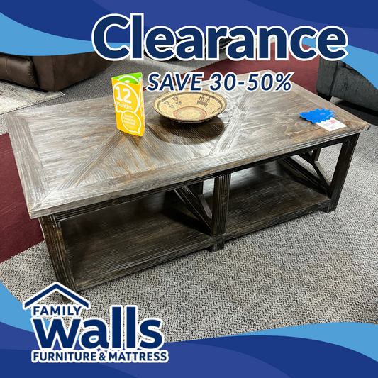 115CEN Barnwood Coffee Table