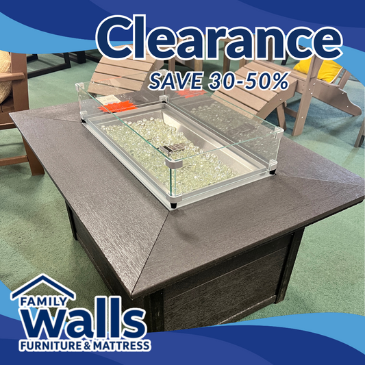 Rectangle Fire Pit Table