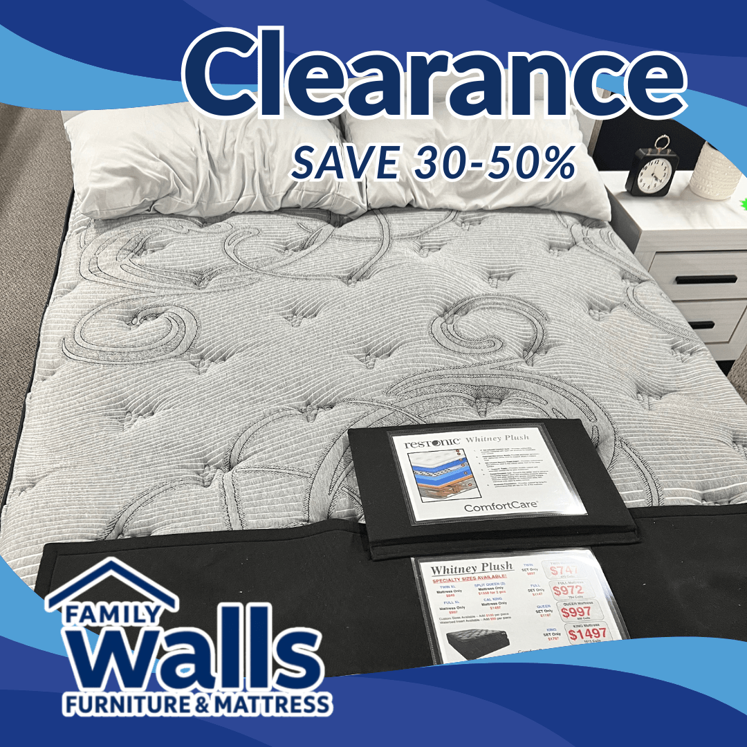 Restonic Whitney Plush Queen Mattress by Walls Furniture & Mattress - Walls Furniture & Mattress