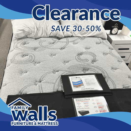 Restonic Whitney Plush Queen Mattress by Walls Furniture & Mattress - Walls Furniture & Mattress