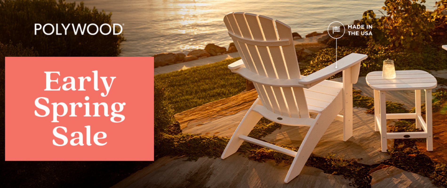 Polywood early spring sale February 19th through March 11 at Walls Furniture