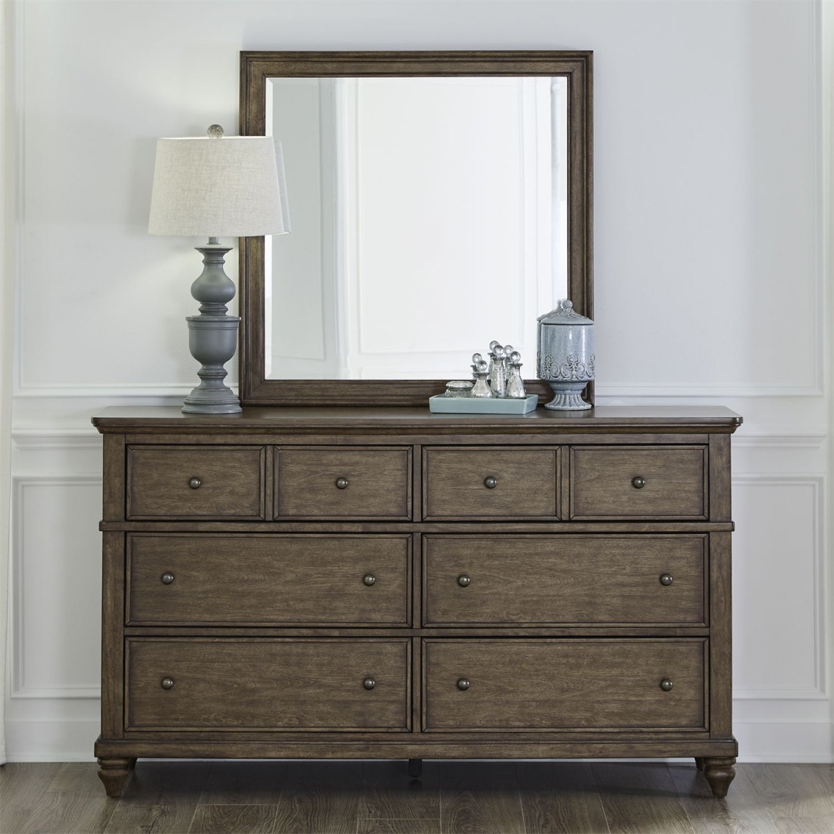Twin Lakes - 6 Drawer Dresser Dresser & Mirror by Liberty Furniture - Walls Furniture & Mattress