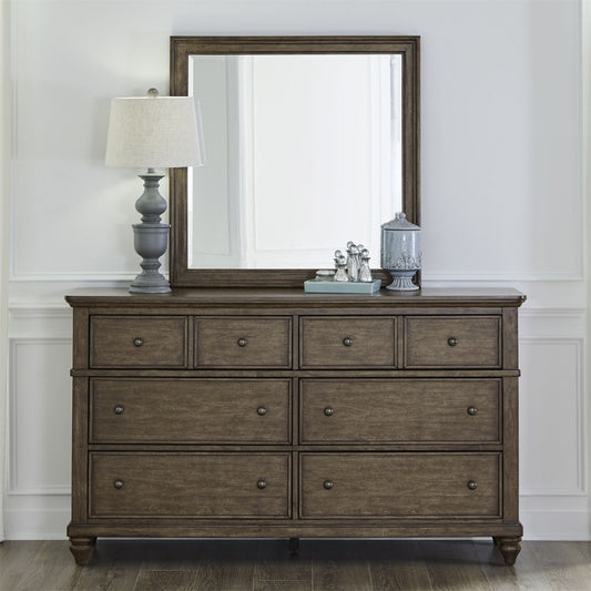 Twin Lakes - 6 Drawer Dresser Dresser & Mirror by Liberty Furniture - Walls Furniture & Mattress