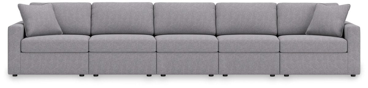 Modmax - Sectional - Granite Stationary Sectionals by Signature Design by Ashley® - Walls Furniture & Mattress