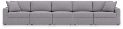 Modmax - Sectional - Granite Stationary Sectionals by Signature Design by Ashley® - Walls Furniture & Mattress
