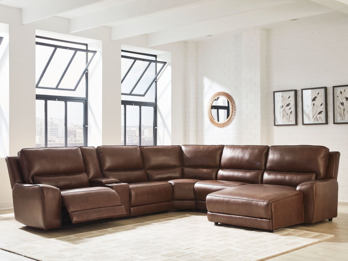 DeepWakes - Power Reclining Sectional Reclining Sectionals by Signature Design by Ashley® - Walls Furniture & Mattress