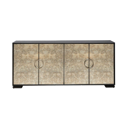 Barlowe - 4 Door Accent Cabinet - Brown Accent Cabinets by Liberty Furniture - Walls Furniture & Mattress