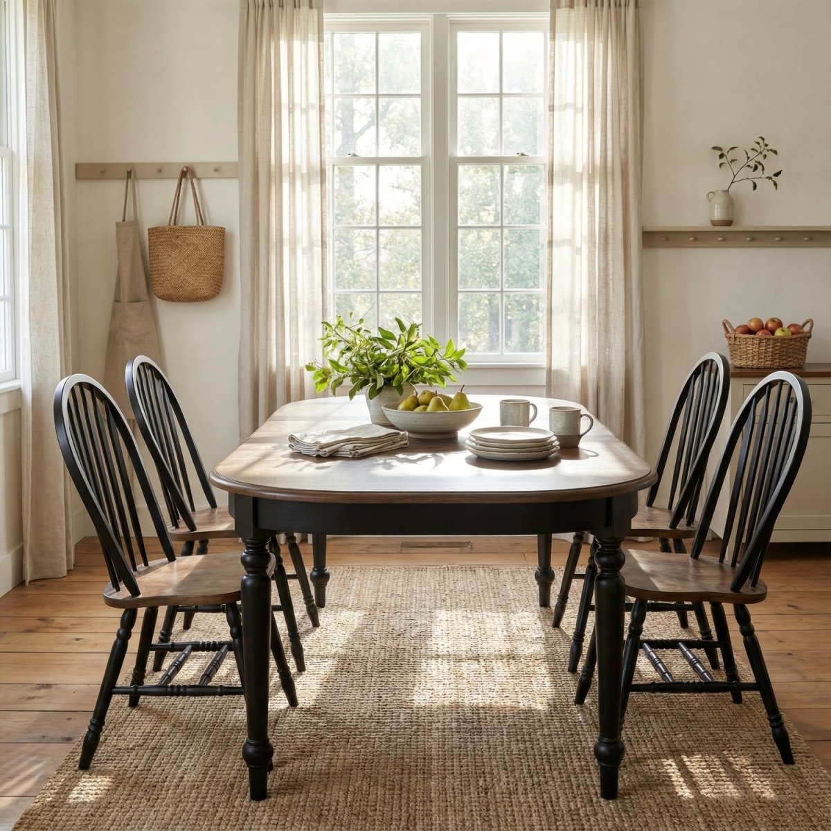 Carolina Crossing - Dining Room Leg Table Set 5 Piece Dining Room Sets by Liberty Furniture - Walls Furniture & Mattress