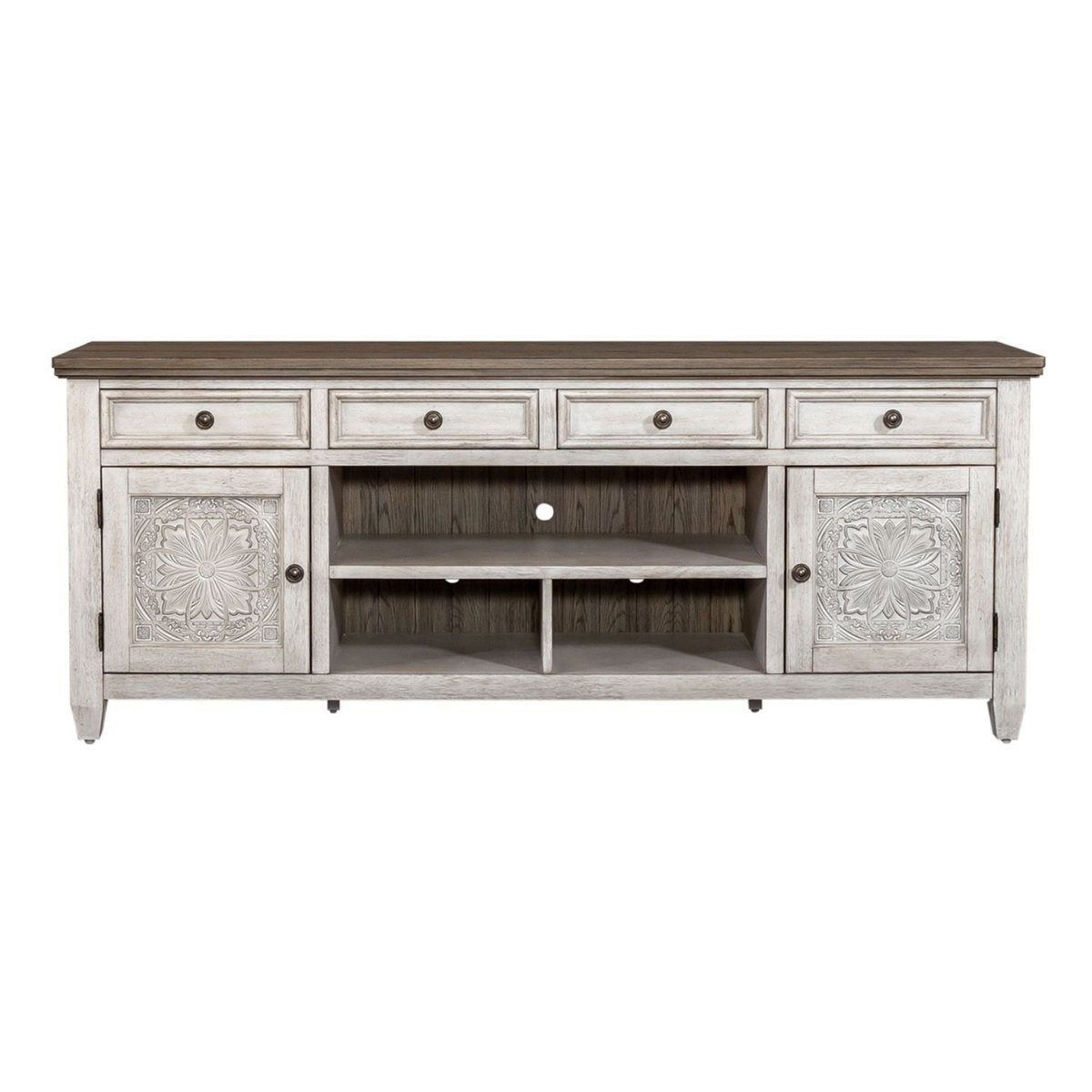 Heartland - Tile TV Console TV Stands by Liberty Furniture - Walls Furniture & Mattress