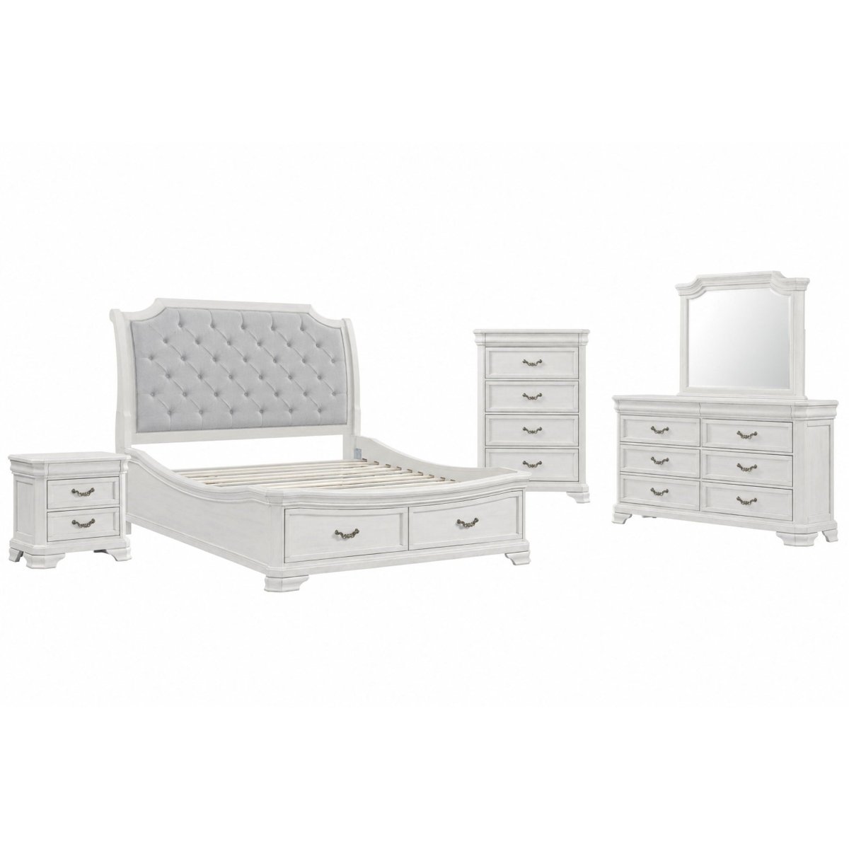 Lyndhurst - Bedroom Set 4 Piece Bedroom Sets by New Classic - Walls Furniture & Mattress