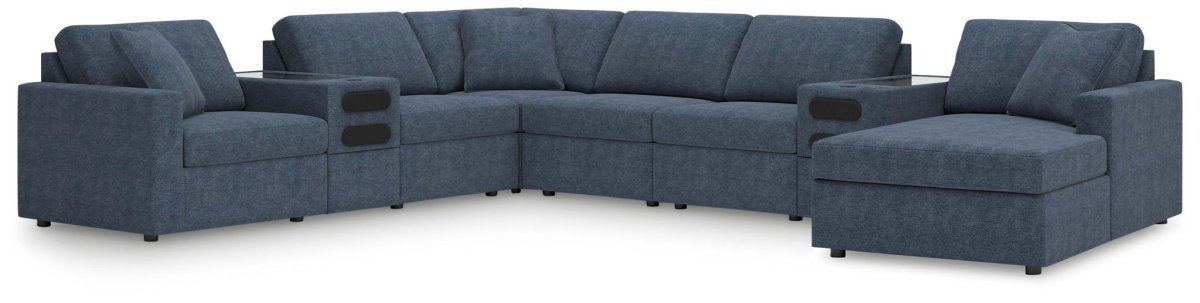 Modmax - Sectional - Ink Stationary Sectionals by Signature Design by Ashley® - Walls Furniture & Mattress