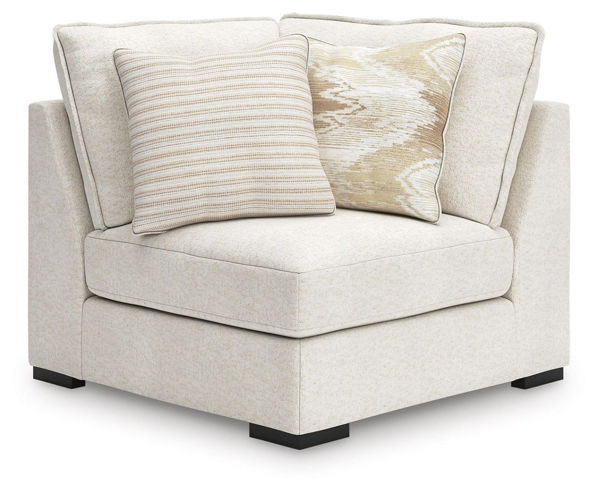 Donelson Creek - 6-Piece Sectional - Vanilla Stationary Sectionals by Benchcraft® - Walls Furniture & Mattress