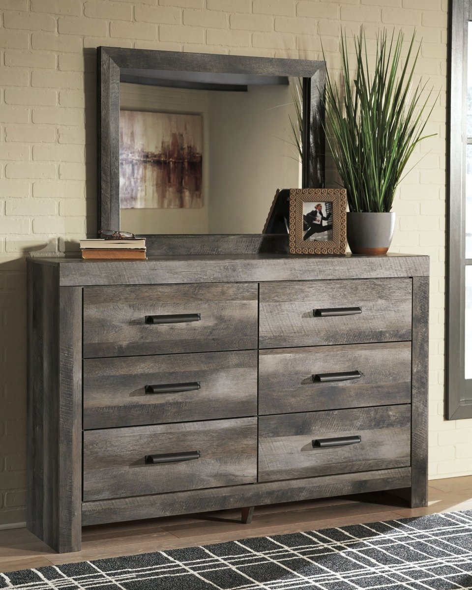 Wynnlow - Crossbuck Panel Bedroom Set 6 Piece Bedroom Sets by Signature Design by Ashley® - Walls Furniture & Mattress