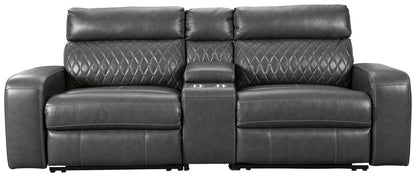 Samperstone - Power Reclining Sectional Reclining Sectionals by Signature Design by Ashley® - Walls Furniture & Mattress