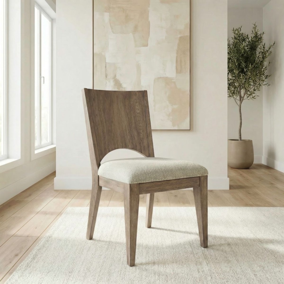 South Bend - Panel Back Side Chair (RTA) - Burnished Clay Side Chairs by Liberty Furniture - Walls Furniture & Mattress