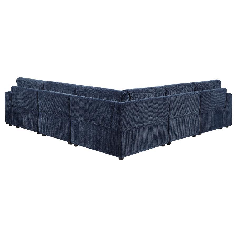 Atlantic - Upholstered Modular Sectional Sofa Stationary Sectionals by Coaster Fine Furniture - Walls Furniture & Mattress