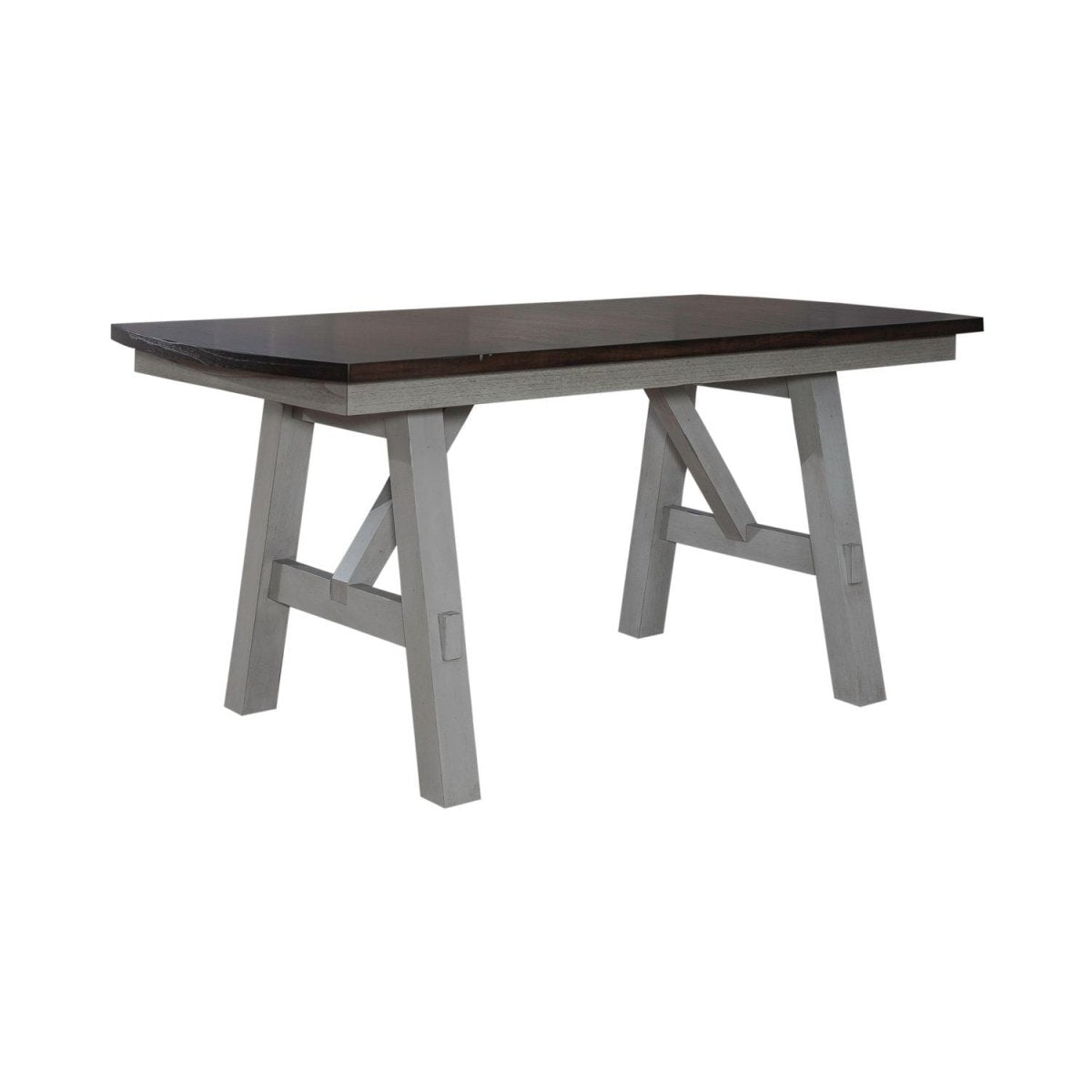 Newport - Gathering Table - Gray Dining Tables by Liberty Furniture - Walls Furniture & Mattress