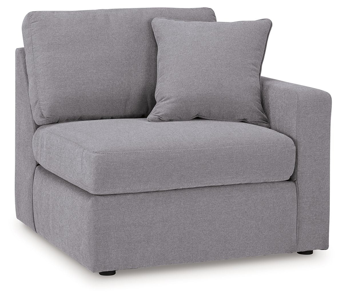 Modmax - L-Shaped Sectional - Granite Stationary Sectionals by Signature Design by Ashley® - Walls Furniture & Mattress