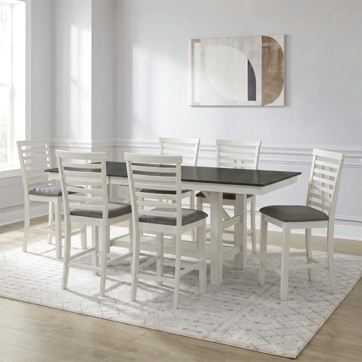 Brook Bay - Gathering Table Set 5 Piece Dining Room Sets by Liberty Furniture - Walls Furniture & Mattress