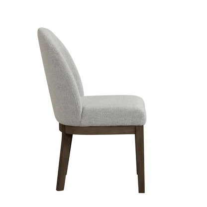 Essence - Upholstered Curved Back Chair Side Chairs by New Classic - Walls Furniture & Mattress