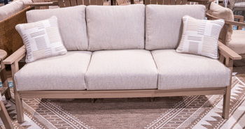 Grover Beach - Driftwood - Sofa With Cushion Sofas by Signature Design by Ashley® - Walls Furniture & Mattress
