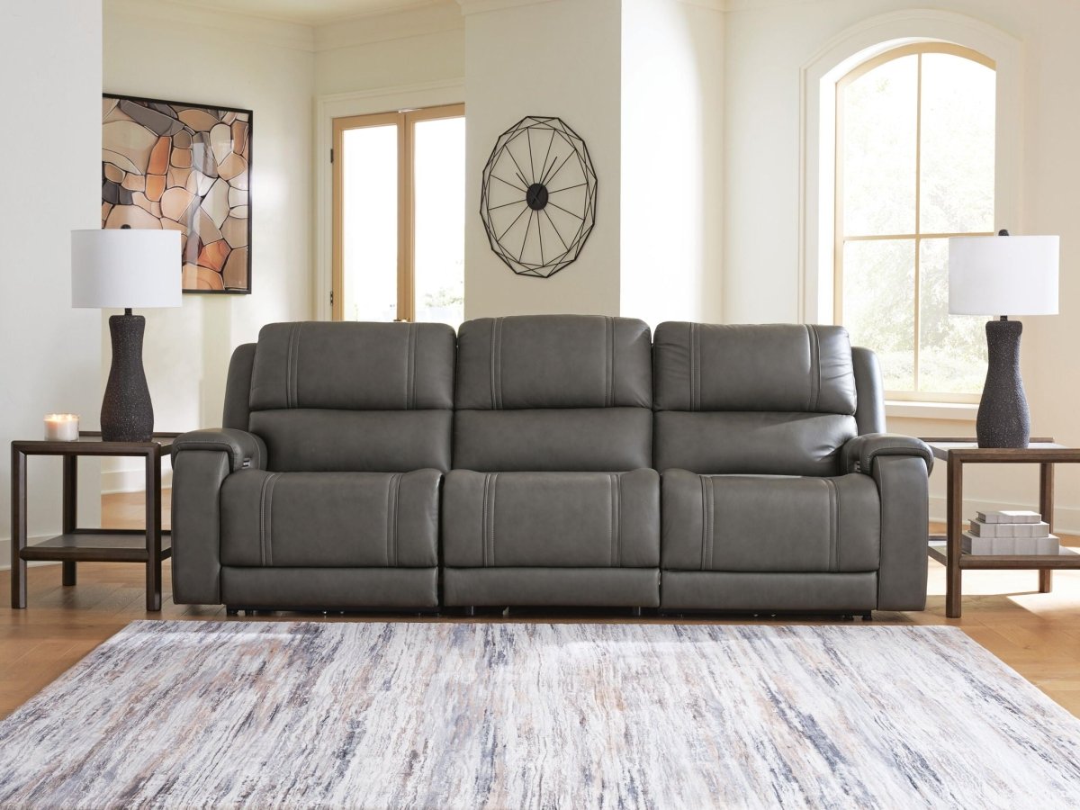 5Z - Pittson - Power Reclining Sectional Reclining Sectionals by Signature Design by Ashley® - Walls Furniture & Mattress