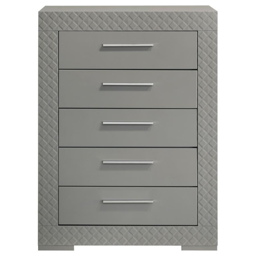 Ives - 5 - Drawer Bedroom Chest Accent Chests by Coaster Fine Furniture - Walls Furniture & Mattress